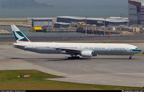 B HNQ Cathay Pacific Boeing 777 367 Photo By Wong Chi Lam ID 273184