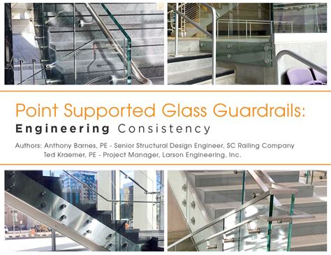 Point Supported Glass Guardrails Engineering Consistency