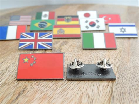 China Flag Lapel Pin Chinese Flag Badge Gift for World - Etsy