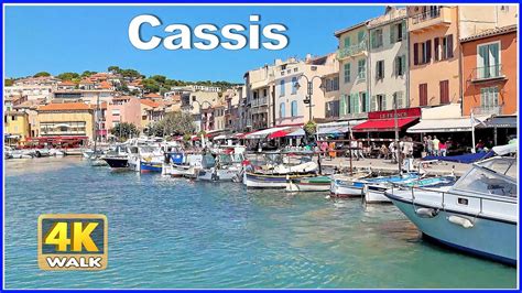 【4k】walk Cassis France 4k Video Travel Vlog Youtube