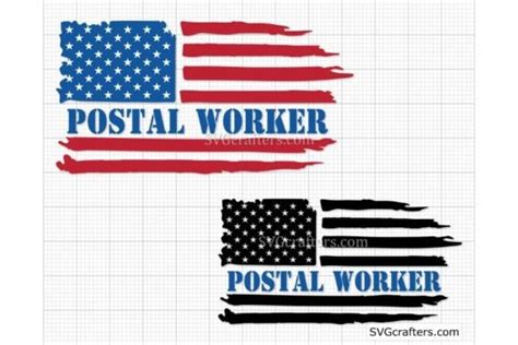 Postal Svg Essential Worker Svg Grafik Von Svgcrafters · Creative Fabrica