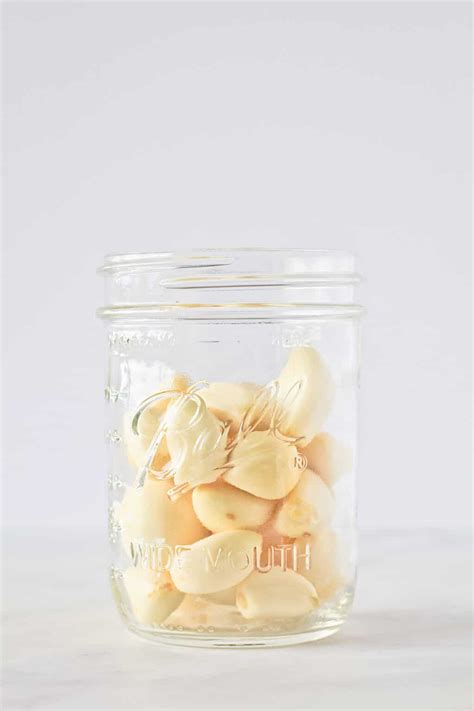 How To Preserve Garlic - Finished with Salt