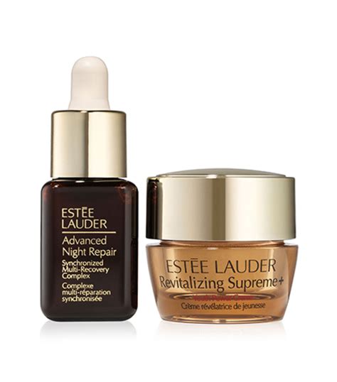 Estée Lauder Set Power Pair Repair Serum Moisturizer Skincare Unisex El Palacio De Hierro