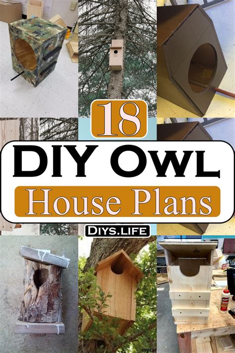 24 Diy Owl House Plans To Attract Birds Diys