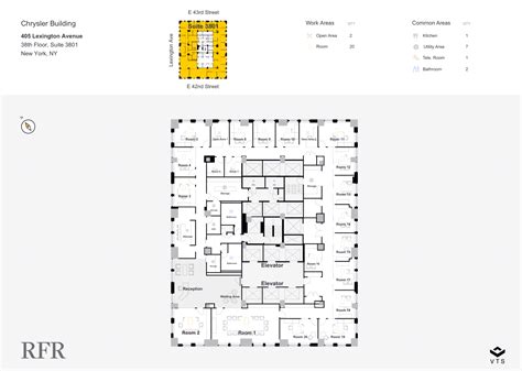 Entire 38th Floor Suite 3800 Commercial Space For Rent At 405