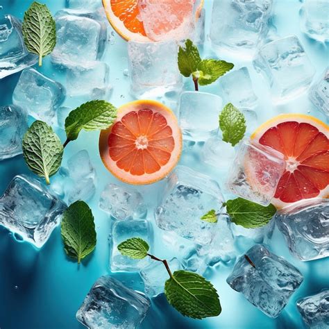 Premium Ai Image Flavored Ice Cubes