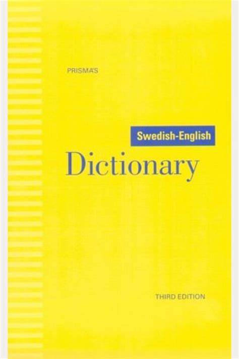 Buy Prismas Swedish English Dictionary Book By Prisma