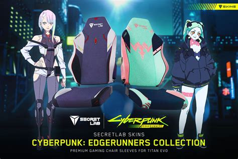 Secretlab Reveals Cyberpunk Edgerunners Skins Collection