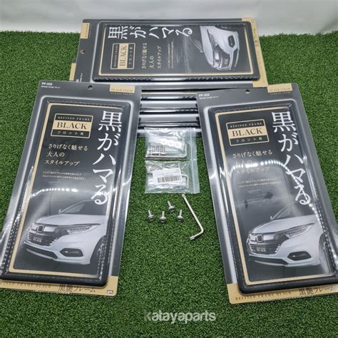 Jual Frame Plat Nomor Jdm Japan Universal Set Shopee Indonesia