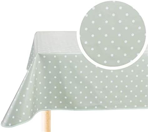 Home Direct Nappe Toile Cir E Pvc Rectangulaire X Cm Petit Pois