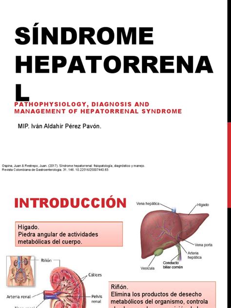 Síndrome Hepatorrenal Descargar Gratis Pdf Cirrosis Rtt