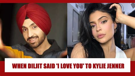 HILARIOUS When Diljit Dosanjh Said I Love You To Kylie Jenner IWMBuzz