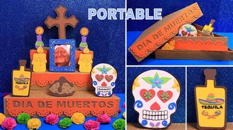 Como Hacer Un Mini Altar De Muertos Mini Altar De Muertos Portable