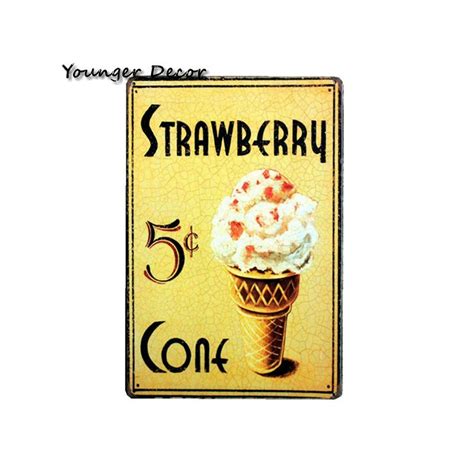 Ameryka Ska Lody Retro Plakat Tablica Ice Cold Cola Pop P Czki