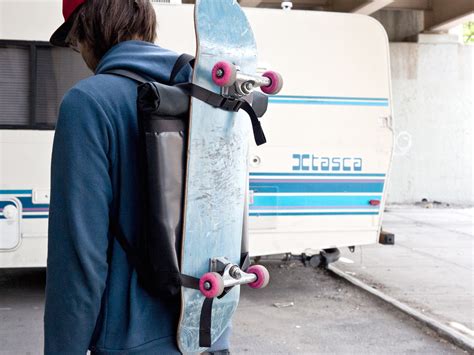 MER BAGS: SKATEBOARD BACKPACK