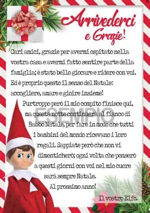 Lettera Elfo Di Natale Da Stampare Gratis Arrivo E Partenza Elfo Di