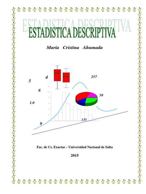 Estadística Descriptiva 2015 | PDF | Estadísticas | Nivel de medida