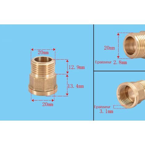 Raccordo Per Tubi Minkurow Ottone Esagonale Prolunga Di Riduzione