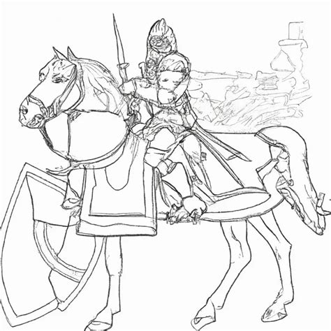 Como Desenhar Um Cavalo Em Pé - 9