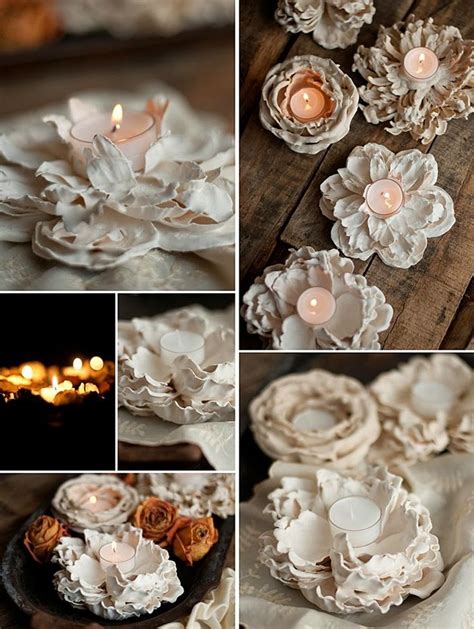 DIY Portavelas Flores Candleholder Flowers Petitecandela