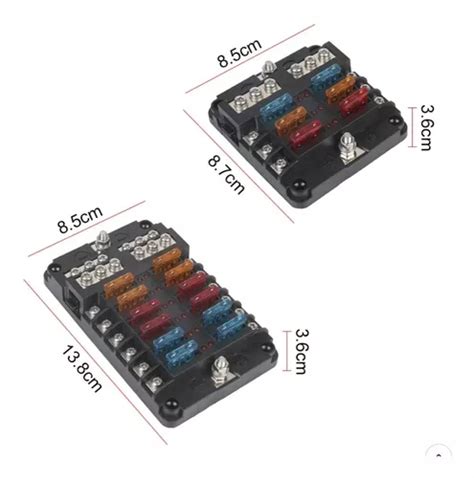 Caja Porta Fusibles Autos Casa Camper Vias V En Venta En U Oa Rm