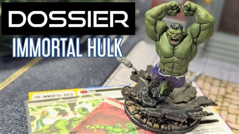 Marvel Crisis Protocol Dossier Immortal Hulk YouTube