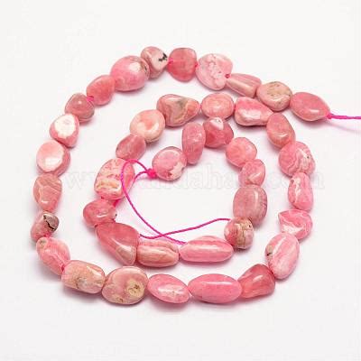 Wholesale Natural Argentina Rhodochrosite Bead Strands Pandahall