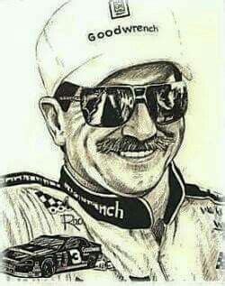 Drawing | Nascar, Nascar racing, Dale earnhardt