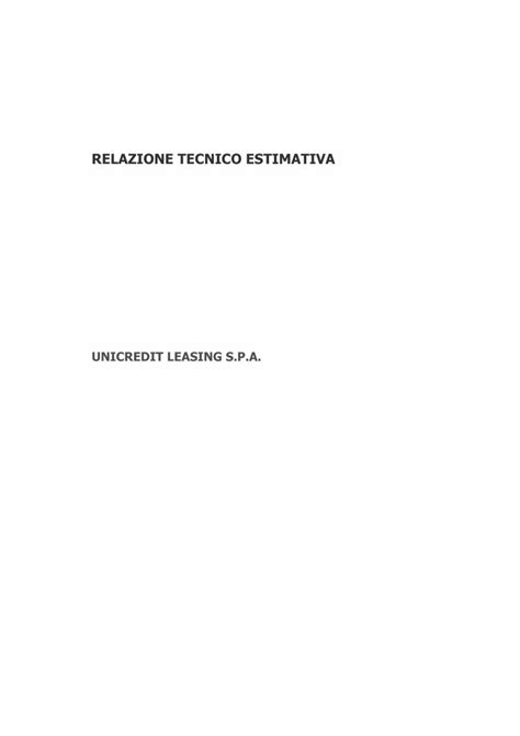 Pdf Relazione Tecnico Estimativa Dokumen Tips