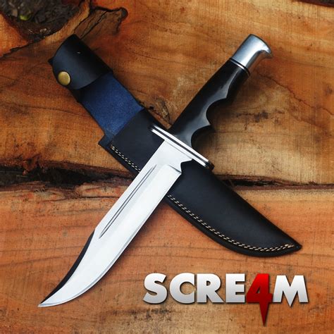 Scream Replica Knife Bloody Ghostface Replica Buck 120 Etsy New Zealand