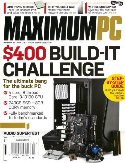 Maximum Pc Magazine Subscription