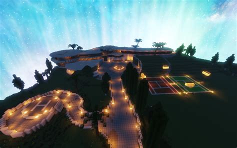 Minecraft Stark Mansion Map