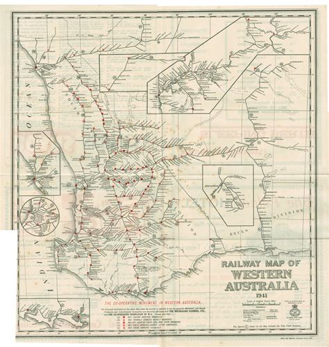 Wa Rail Map 1941