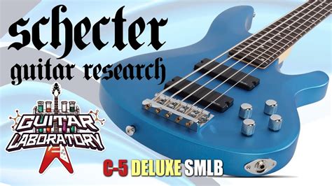 Бас-гитара 5 струн SCHECTER C-5 DELUXE - YouTube