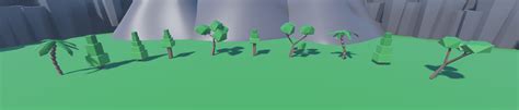 Eegggs Mega Lowpoly Asset Pack V1 Trees Decorations And More