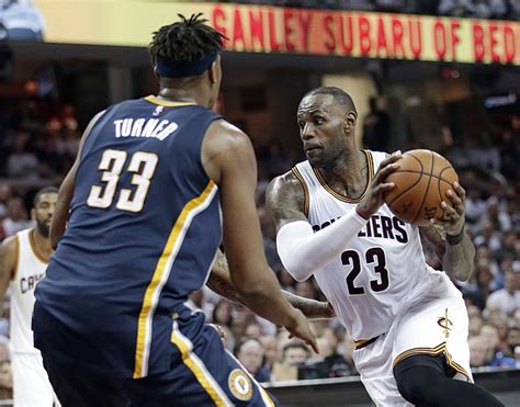 Lebron Cavs Escape With 109 108 Win Over Pacers In Game 1 Chattanooga Times Free Press