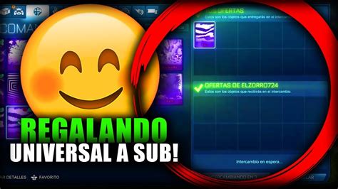 REGALO UNIVERSAL A SUSCRIPTOR EN ROCKET LEAGUE UNIVERSAL MYSTERY