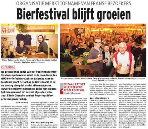 Poperings Bierfestival Doudemaalderij