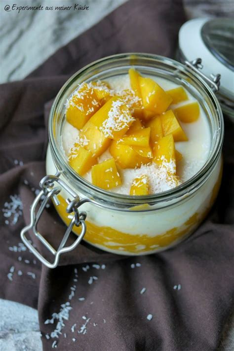 Mango Kokos Overnight Oats Experimente Aus Meiner K Che