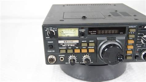 Icom Ic Hf Transceiver Ssb Cw Am Ham Radio W Tested W Original