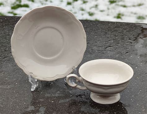 DUO FILIŻANKA SPODEK PORCELIT PRUSZKÓW PRL 13259260813 oficjalne