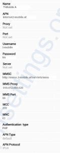 Konfiguracja Internetu MMS T Mobile Dla Android 2025 5G 4G APN Settings