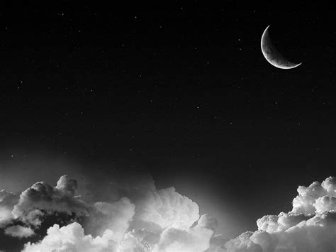 White And Black Moon Wallpapers - Wallpaper Cave