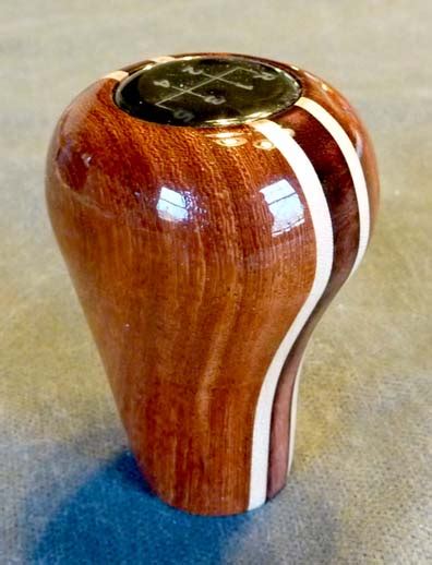 Custom Wood Gearshift Knobs