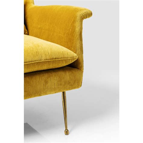 Armchair Vegas Forever Yellow KARE Design SA Decor Design