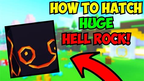 How To Get The New Huge Hell Rock In Pet Simulator X Free Limited