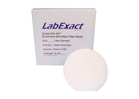 Iw Tremont Co Inc Labexact Filter Binderless Glass Microfiber Ah