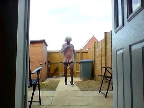 Sissy Ken Does A Quick Walk Into The Garden Gay Man Porn Xhamster