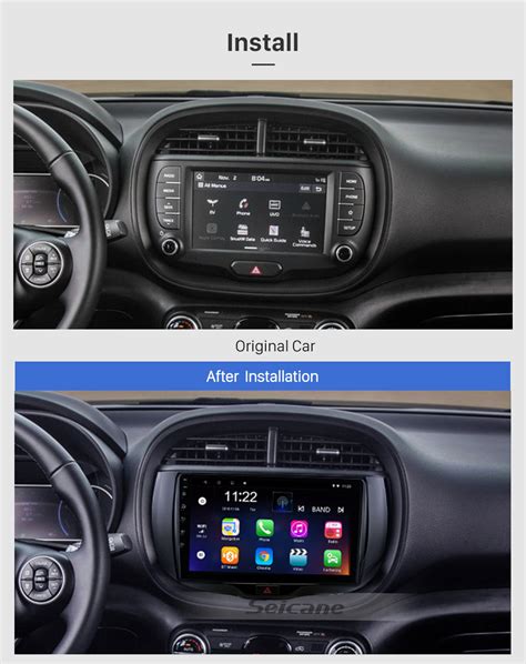 OEM 9 Inch Android 14 0 For 2019 Kia Soul Radio With Bluetooth HD