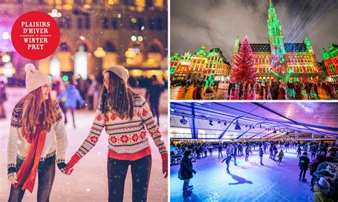 Plaisirs d Hiver Entrée pour la patinoire 1h location de patins